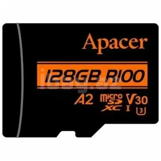Apacer AP128GMCSX10U8-R 128GB Карта памяти microSDXC U3 V30 A2 2