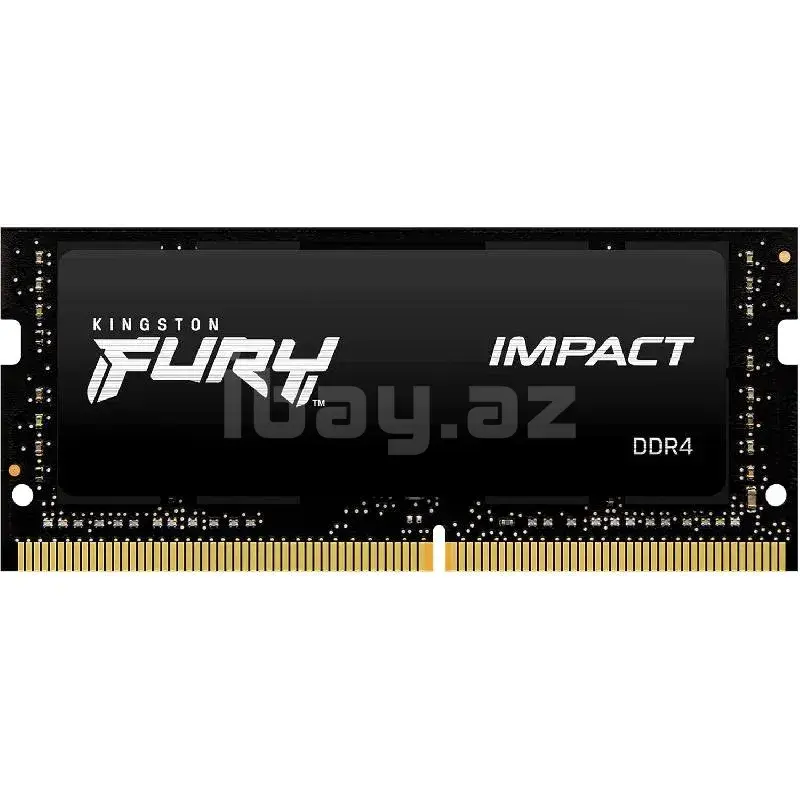 Kingston FURY Impact 8GB DDR4 3200MT/s CL20 SODIMM Оперативная память