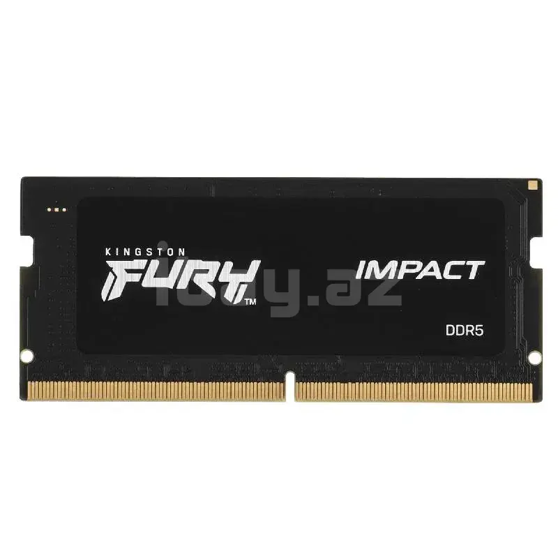 Kingston FURY Impact 8GB DDR5 4800MT/s CL38 SODIMM PnP