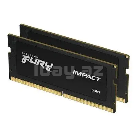Kingston FURY Impact 8GB DDR5 4800MT/s CL38 SODIMM PnP 3
