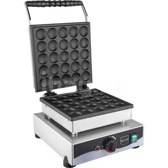 Remta Peşəkar Bubble Waffle Aparatı 4000W – Teflon Örtüklü İkili Model 2