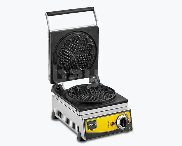 Remta Профессиональная вафельница 1200W – Компактный электрический аппарат для вафель