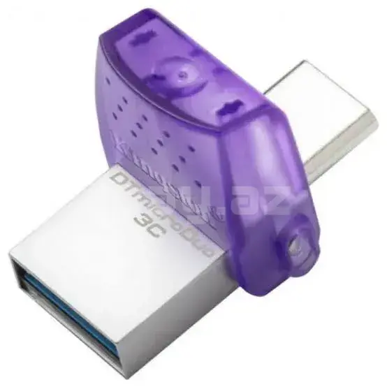 Kingston DataTraveler microDuo 3C DTDUO3CG3/256GB 256GB Флеш-накопитель 3