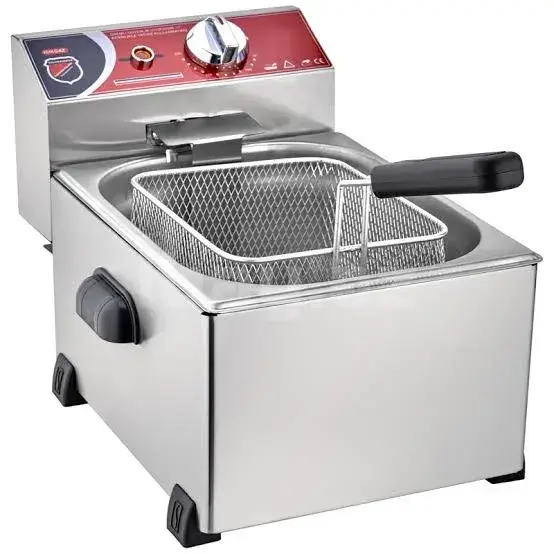 Silverinox Elektrik Fritöz – 5+5 Litr, İkili Kamera, Paslanmayan Polad 2
