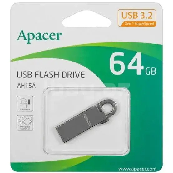 Apacer AH15A AP64GAH15AA-1 64GB USB 3.2 Gen 1 Fleş Yaddaş 2