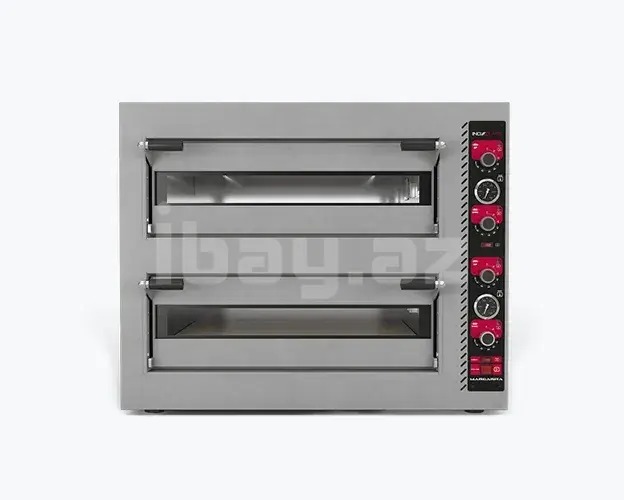 Pizza Fırını 30 Sm 4+4 Elektrikli – 380V