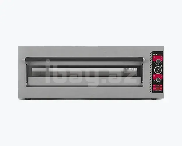 İnoxClass Pizza Fırını 30 Sm Tək 6 Elektrikli – 380V
