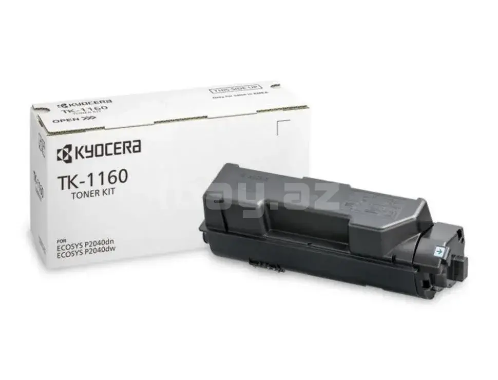 Kyocera TK-1160 1T02RY0NL0 Black Original Toner Kartrici 7200 Səhifə 1