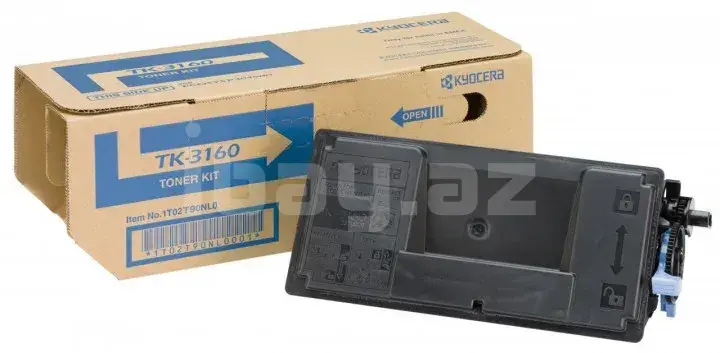 Kyocera TK-3160 1T02T90NL0 Black Original Toner Kartrici 12500 Səhifə 1