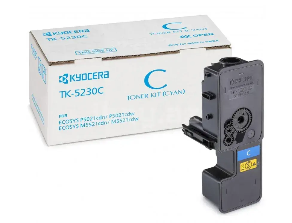 Kyocera TK-5230C 1T02R9CNL0 Cyan Оригинальный тонер-картридж 2200 страниц