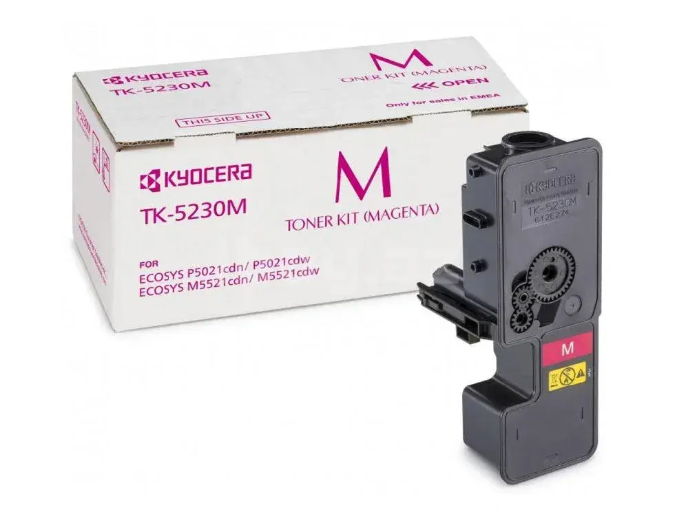 Kyocera TK-5230M 1T02R9BNL0 Magenta Оригинальный тонер-картридж 2200 страниц