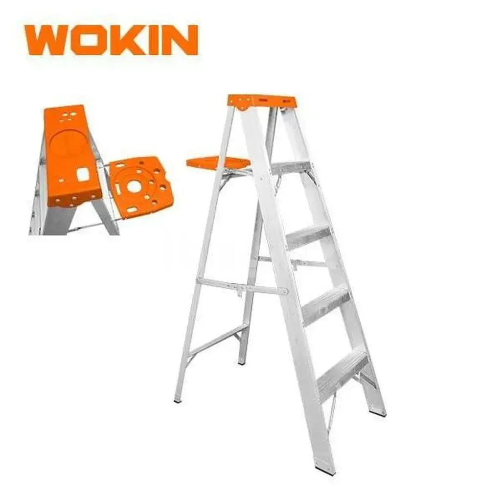 WOKIN Алюминиевая Лестница A-Тип 2×5 – Лёгкая и Складная