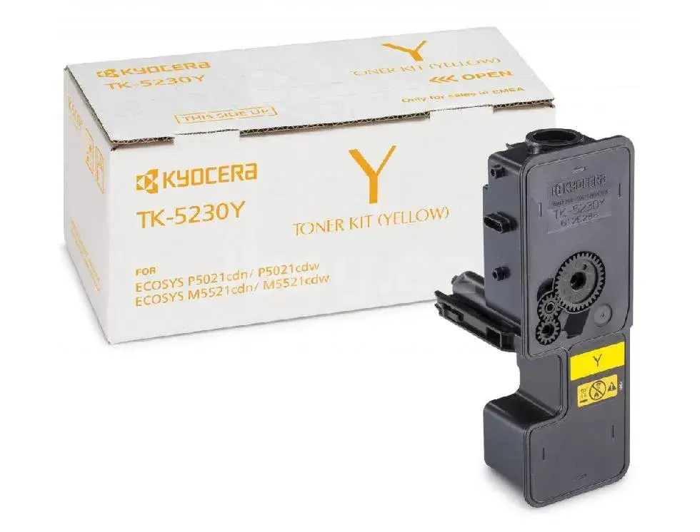 Kyocera TK-5230Y 1T02R9ANL0 Yellow Оригинальный тонер-картридж 2200 страниц
