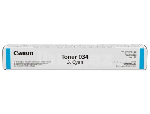 Canon Toner 034 C 9453B001 Cyan Оригинальный тонер-картридж