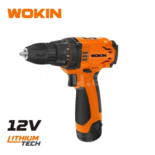 WOKIN Аккумуляторная Дрель 12V Li-Ion – Компактная и Удобная