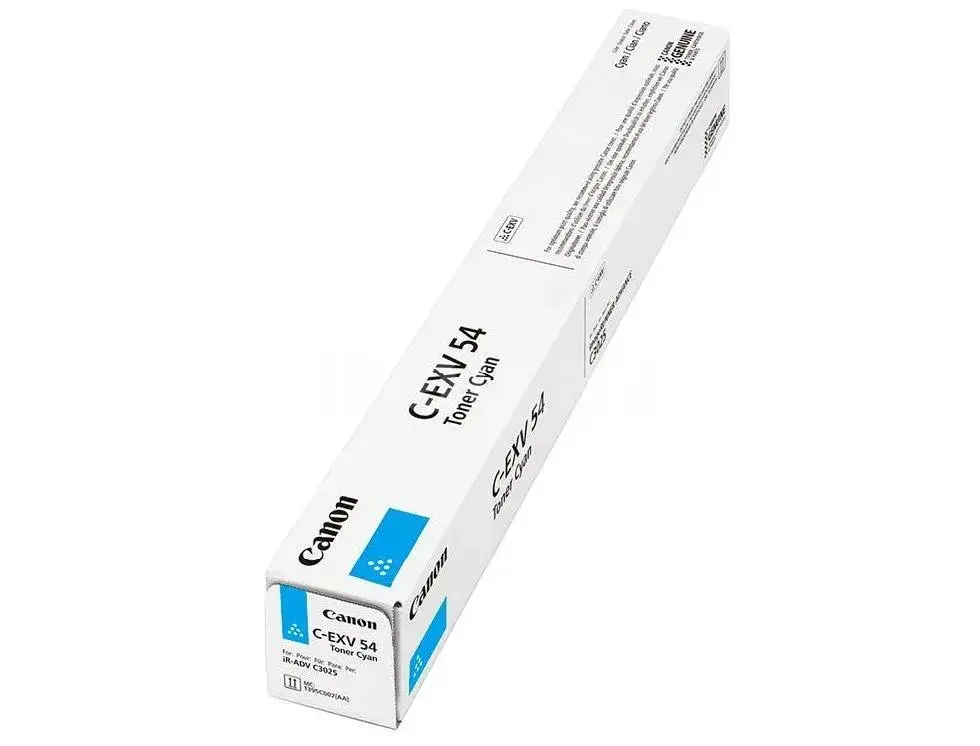Canon C-EXV 54 C 1395C002AA Cyan Оригинальный тонер-картридж