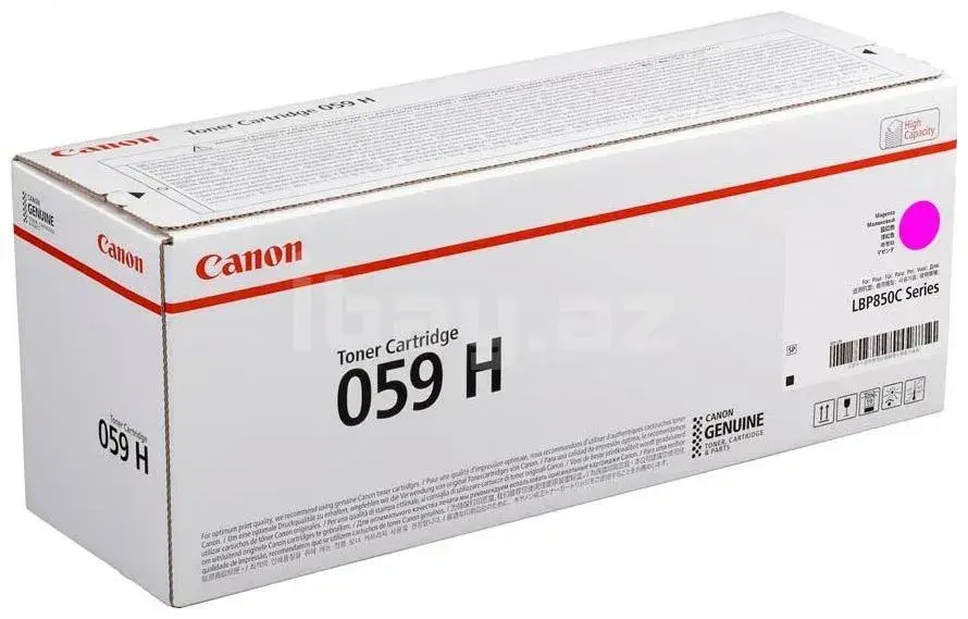 Canon CRG-059H M Magenta Оригинальный High Yield тонер-картридж 1