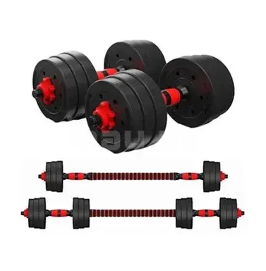 Dumbbell 30KG Qantel Dəsti – Sökülə Bilən Polad Fitness Ağırlıq Seti (2 ədəd)
