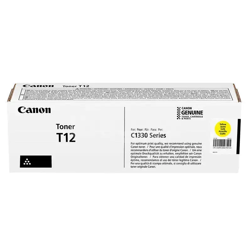 Canon T12 Y Yellow Оригинальный тонер-картридж