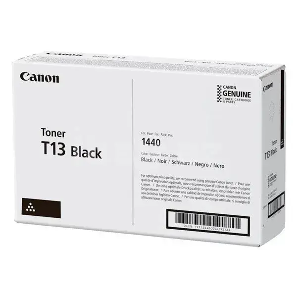 Canon T13 BK Black Оригинальный тонер-картридж