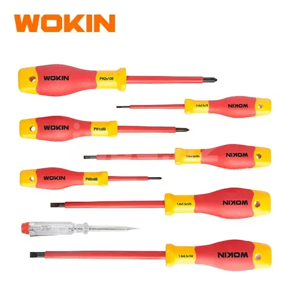 WOKIN Набор Изолированных Отверток 8 Предметов