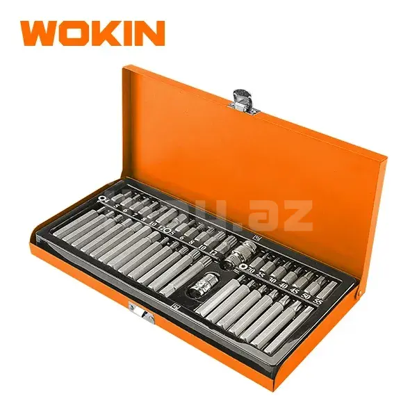 WOKIN Набор Бит 40 шт – CrV, 30 мм и 75 мм