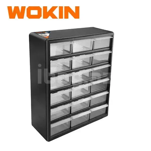 WOKIN Пластиковый Шкаф с 18 Ящиками