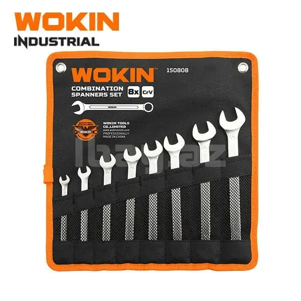 WOKIN Набор Комбинированных Ключей 8 Предметов 8-19 MM