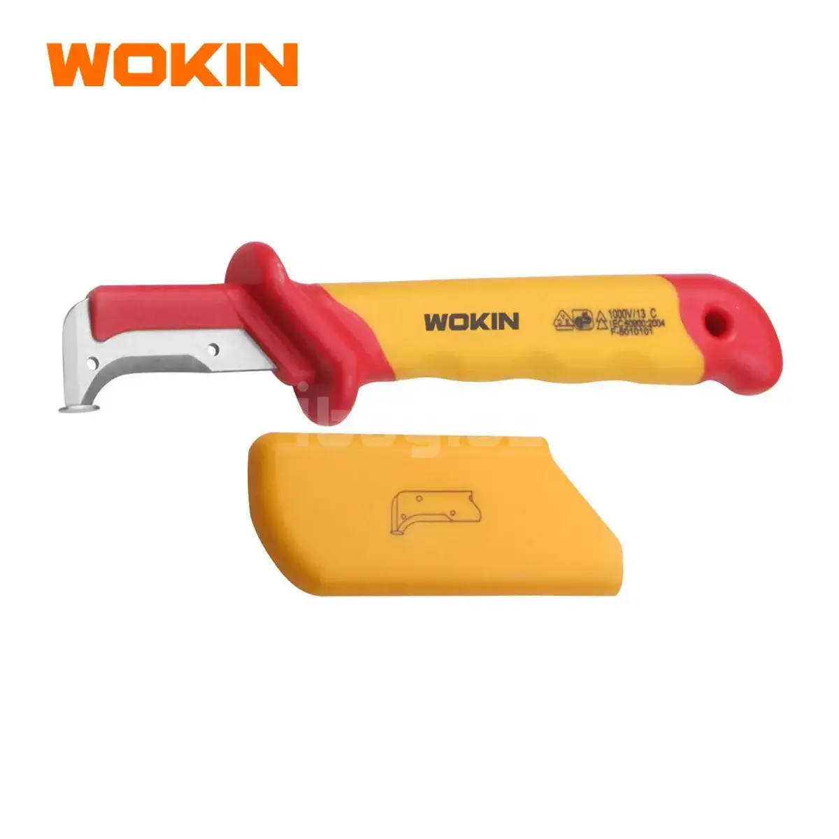 WOKIN İzolyasiyalı Kabel Soyma Bıçağı Əyri 50×185 MM