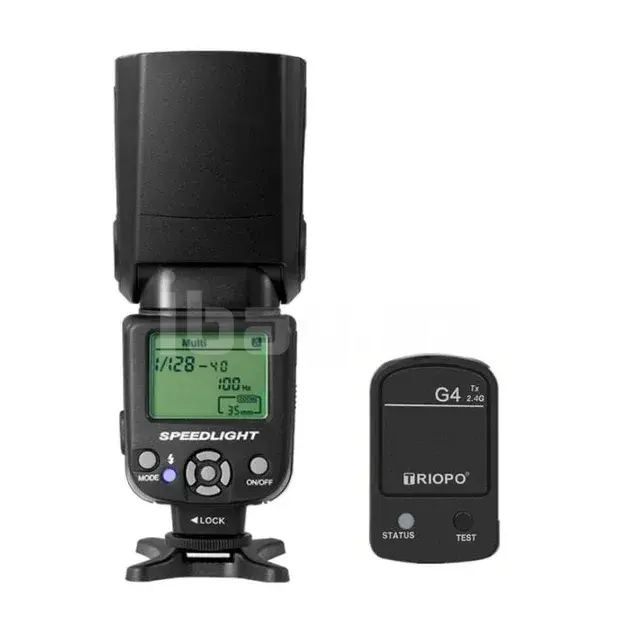 Triopo TR950 II Kamera Fləş + G4 Simsiz Tətikləyici Dəsti