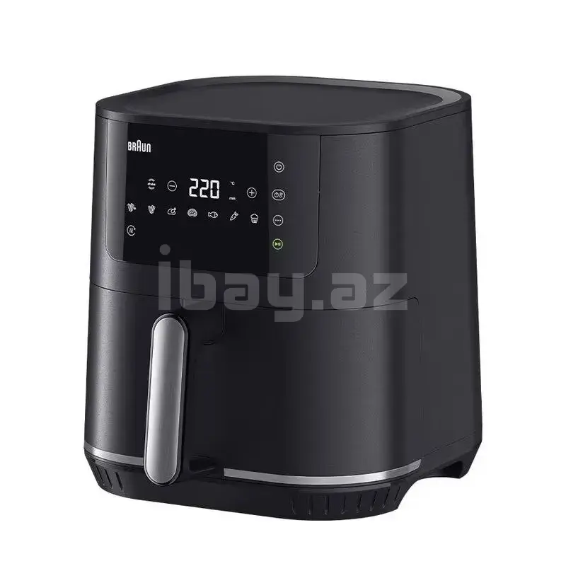 Braun MultiFry HF5030 Air Fryer – 6L, 1700W, Sensorlu, 80–200°C, Yağsız Bişirmə