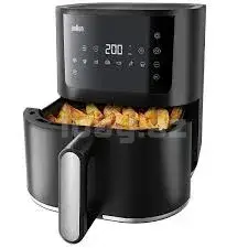 Braun Air Fryer – 6L, 2000W, 20 Proqram, Elektron İdarəetmə, Qara 2
