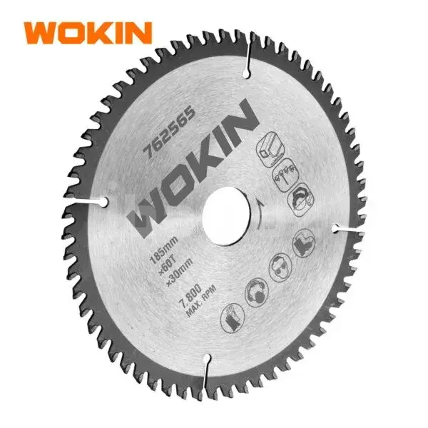 WOKIN Диск для Циркулярной Пилы по Алюминию 230 мм – 60T – 30 мм