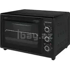 Электрическая духовка Hoffmann F3700 Black – 37 л, 1400 Вт, термостат и таймер