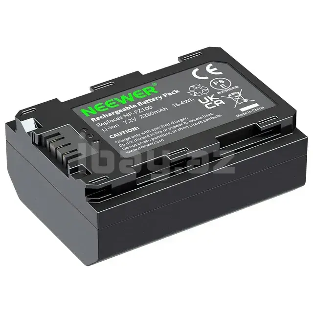Neewer NP-FZ100 Təkrar Doldurulan Li-ion Kamera Batareyası 2280mAh