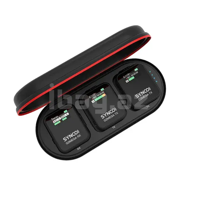 SYNCO G2 A2 Mega Simsiz Yaxa Mikrofon Sistemi (2 Kanal)