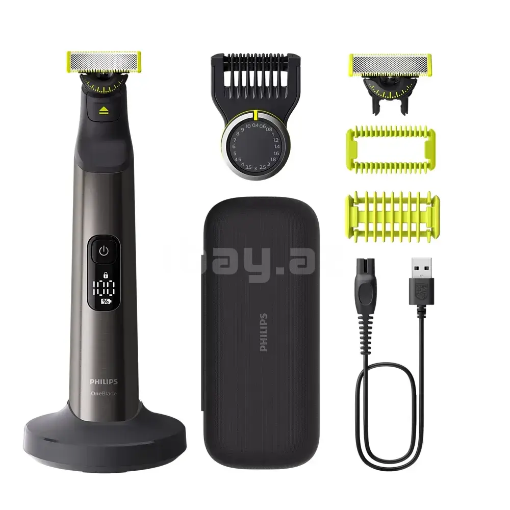 Philips Üz və Bədən üçün Trimmer – Quru və Nəm İstifadə, 5 Başlıq, 120 dəq İşləmə
