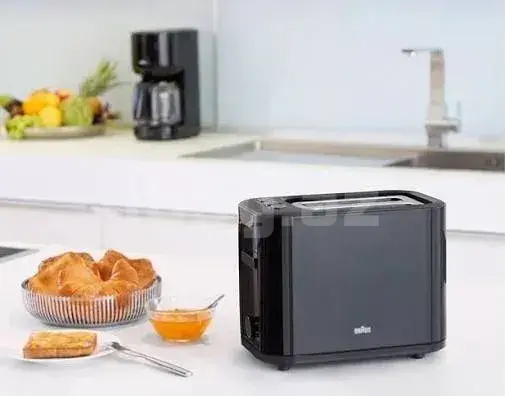 Braun PurEase HT 3010 BK 0X23010009 Черный тостер 1000 Вт – 2 отделения, 7 степеней обжаривания 2