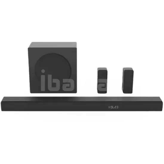 Hisense HS5100 5.1 Kanal Saундbar – 180W Subwoofer, USB, HDMI, AUX