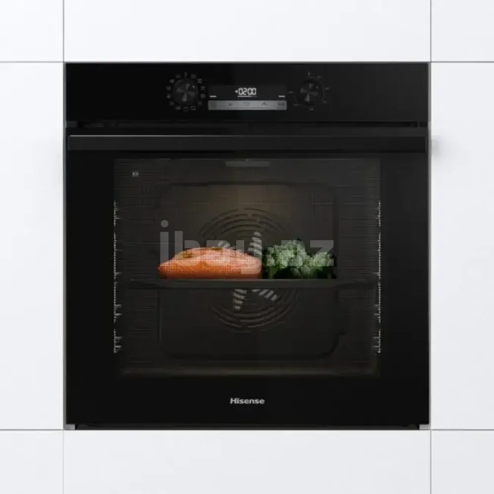 Hisense BI64211SEPBG Elektrik Soba – 77L, 13 Proqram, Qril, Pirolitik Təmizləmə, A+ Enerji Sinfi 1