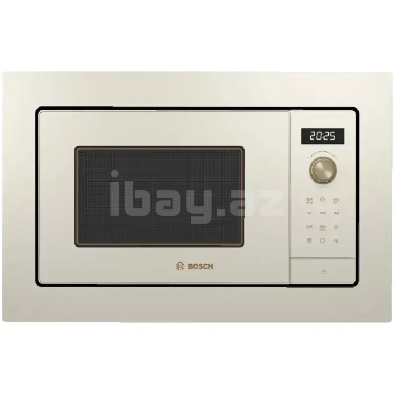 Mikrodalğalı soba Bosch BEL653MP3 25L Qril Elektromexaniki Mirvari Ağ Solo
