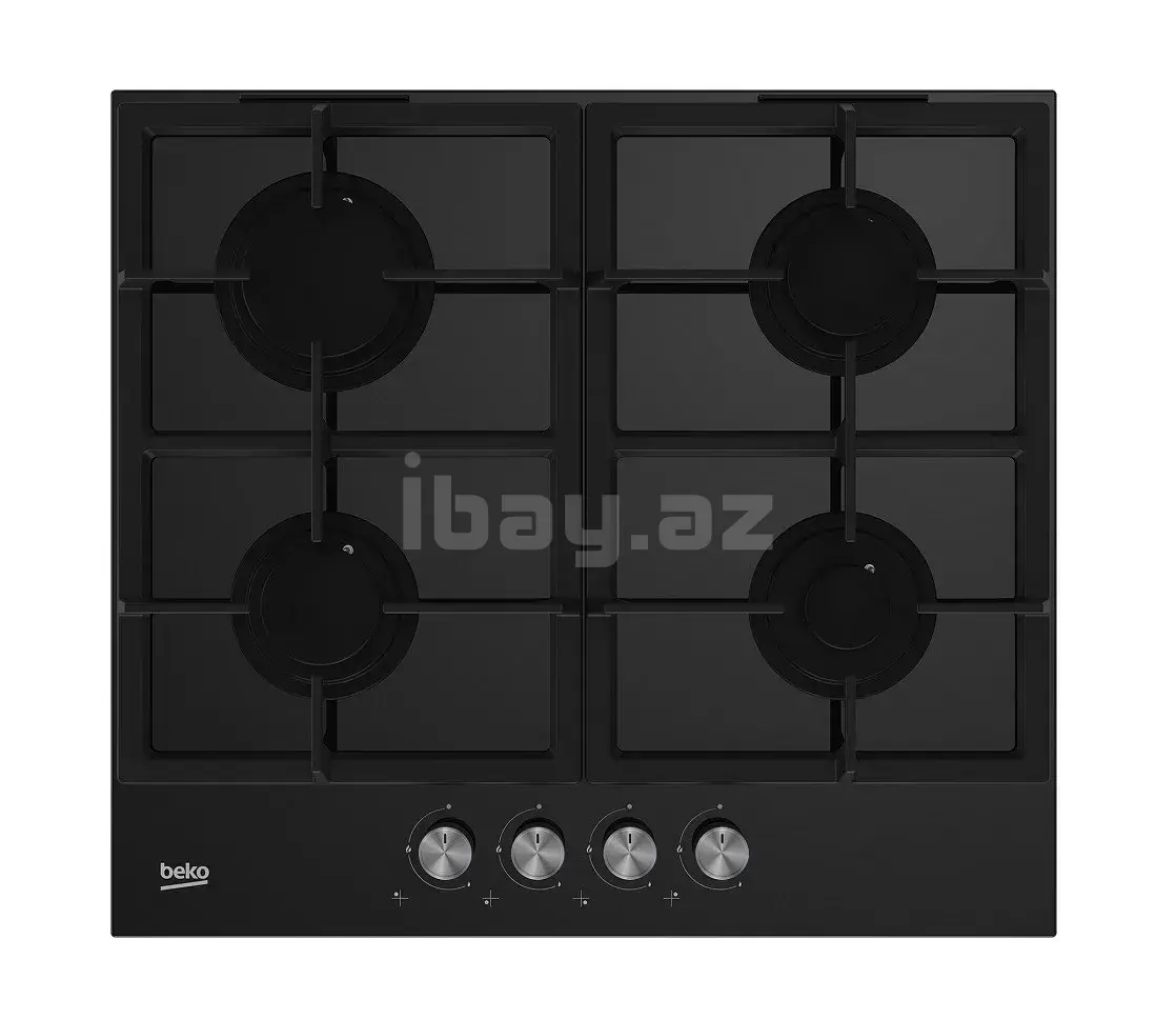 Газовая варочная панель Beko HILG 64225 S – 4 конфорки,