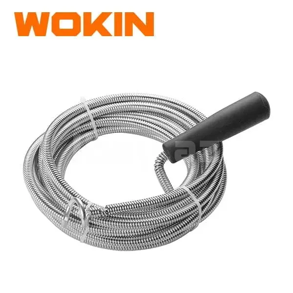 Трос для прочистки канализации WOKIN - 9 мм × 5 м