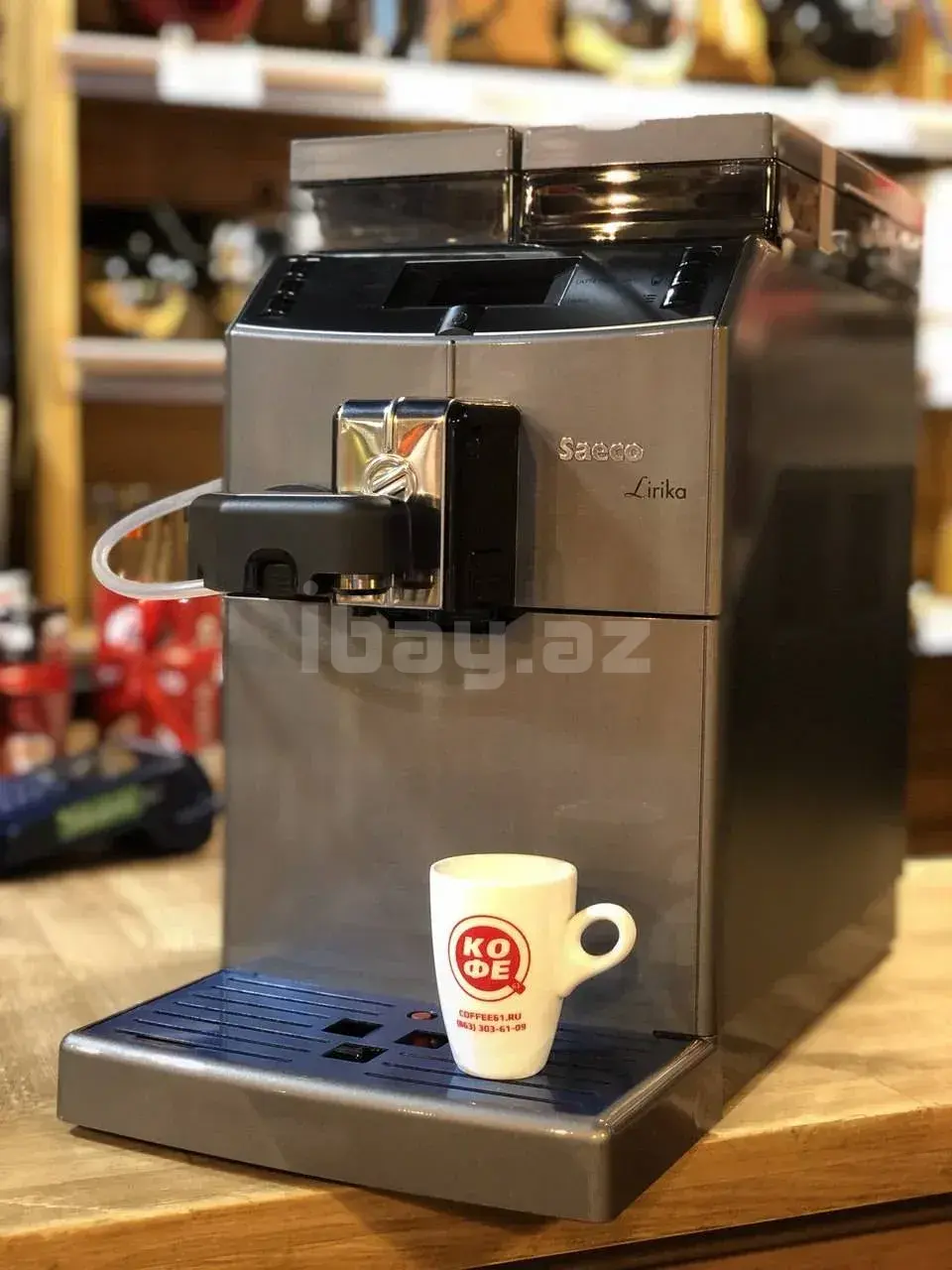 Кофемашина Saeco Lirika V4 Автоматическая Cappuccino и Latte в 1 Касание