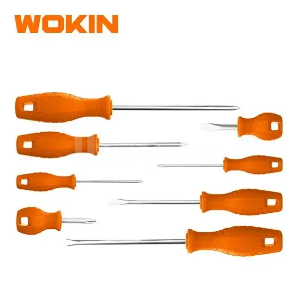 Набор отверток Wokin 8 предметов Магнитные шлицевые и крестовые (SL, PH)