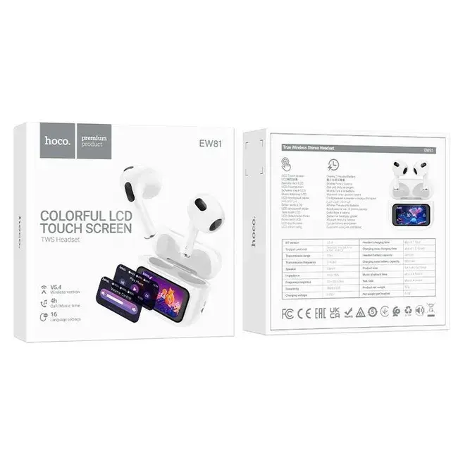 HOCO EW81 TWS Беспроводные Bluetooth наушники шумоподавление микрофон