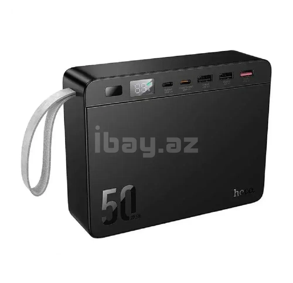 HOCO J166 Power Bank 50000mAh 22.5W USB Type-C быстрая зарядка 2