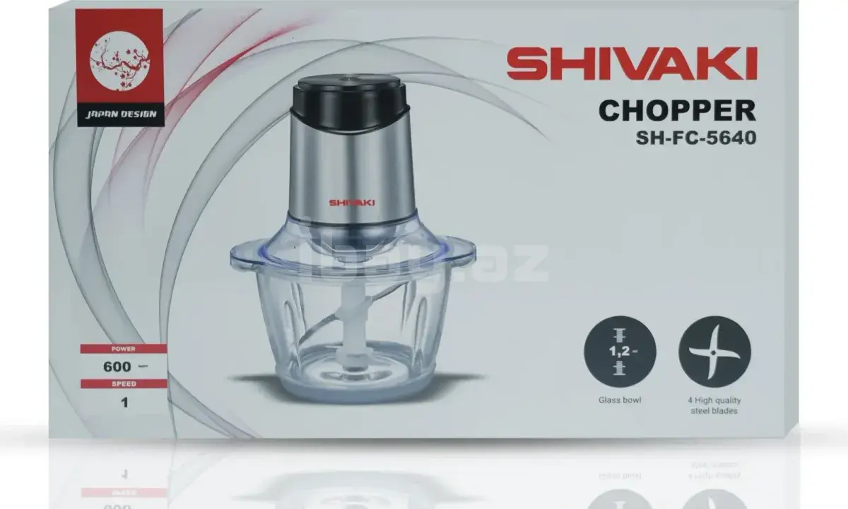 Shivaki SH-FC-5640 Universal Doğrayıcı – 600W, 2.5L 2