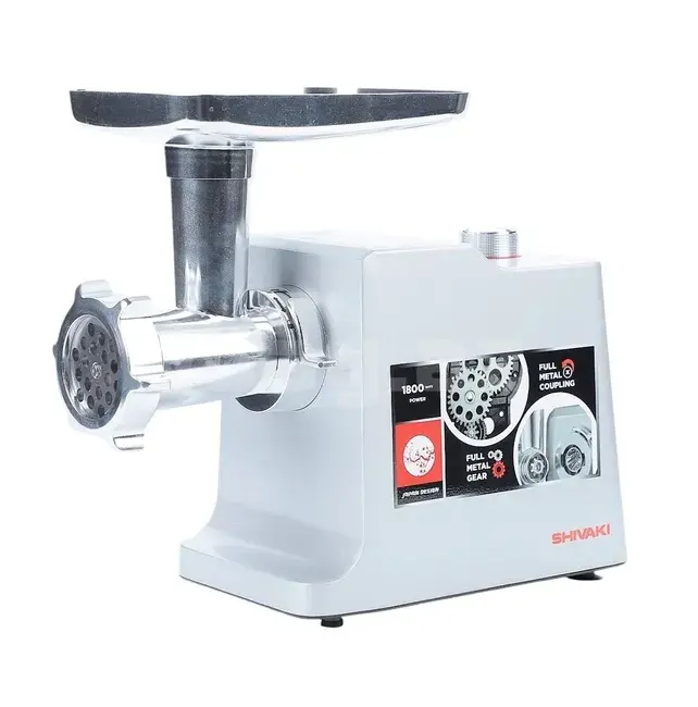 Shivaki SH-MG-301D Мясорубка – 1600W, 1.5 кг/мин, Металлический корпус