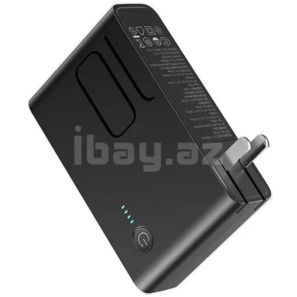 Baseus Energy Reactor PPNLDT909-01 10000mAh 18W Внешний аккумулятор и сетевое зарядное устройство 2-в-1